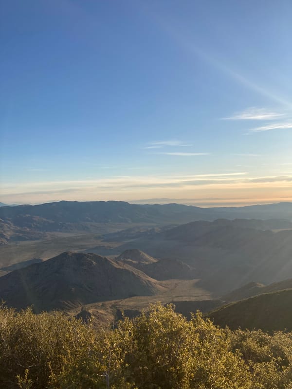 Border to Julian: Days 1-4